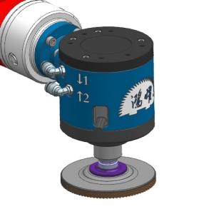 轴向 电动浮动力控打磨一体机